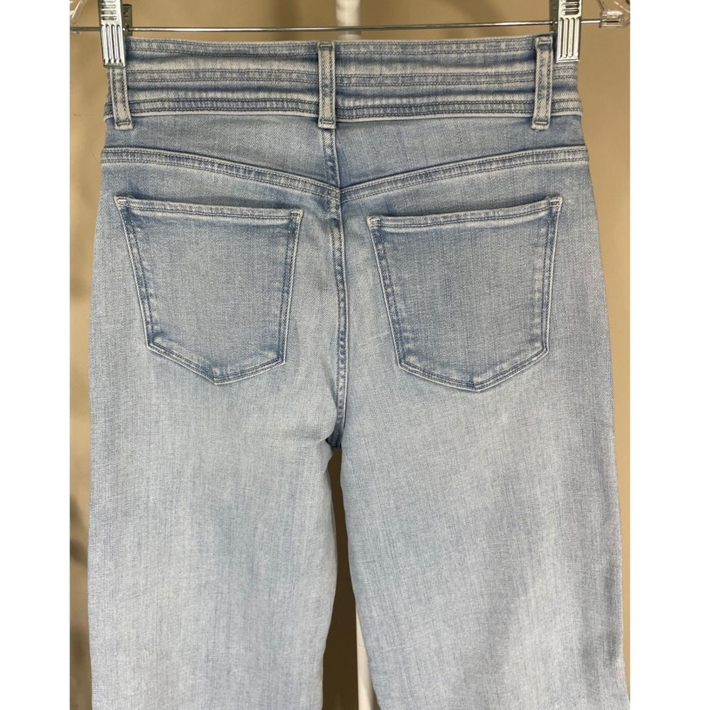 High Rise Wide Leg Joe's Jeans The Allana  W/26 Light Blue Starry Eyed LN 70s - Picture 5 of 16